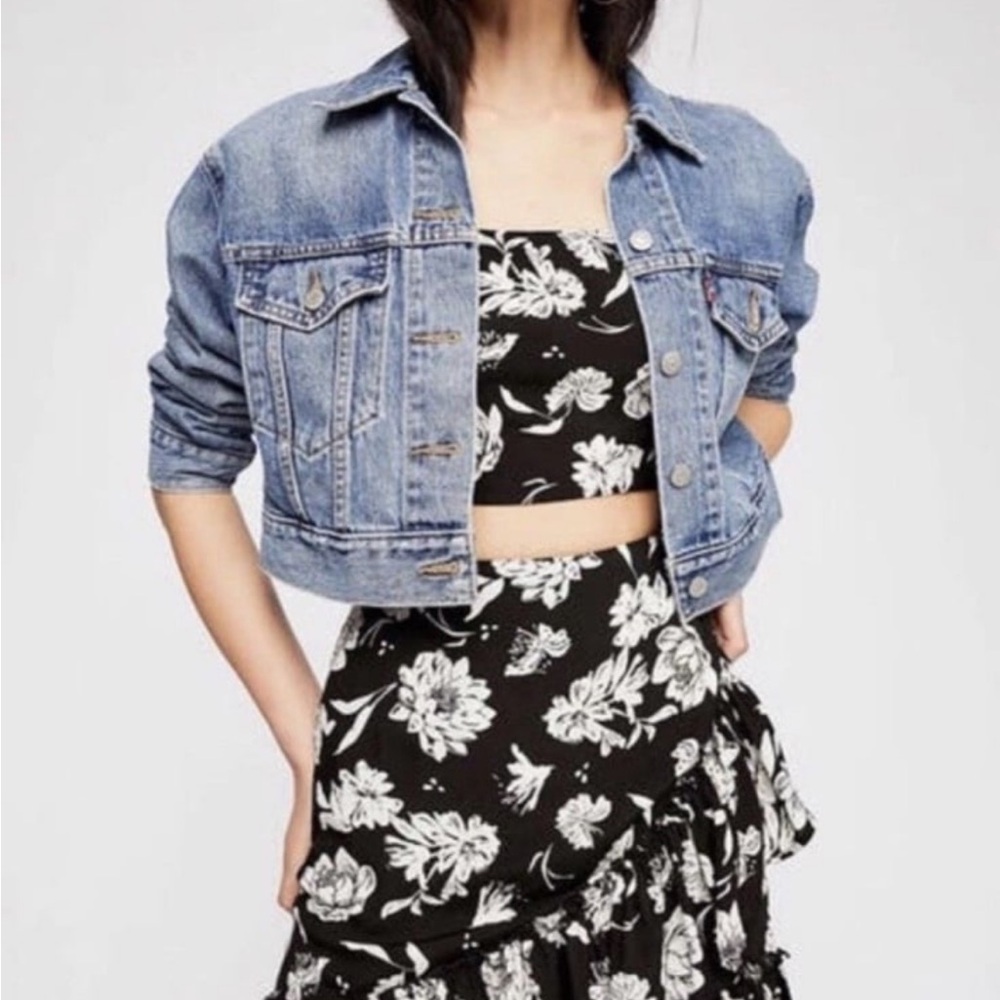Free People I’ve Got A Feeling Set Crop Top & Skirt